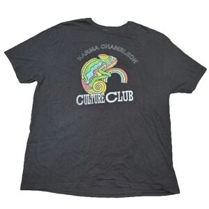 Culture Club Karma Chameleon Band T-Shirt Black 2XL Gildan Softstyle Retro